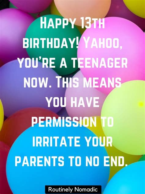 Happy 13th! The Ultimate Guide to Perfect Birthday Wishes for a New Teenager