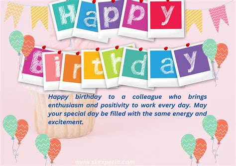 Birthday Wish For Coworker