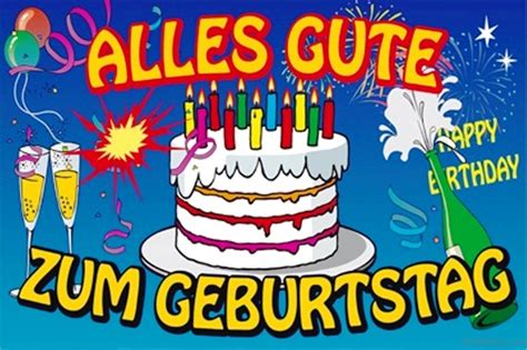 Birthday Wishes In German
