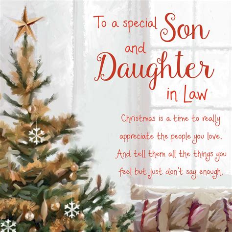 Christmas Wishes For Son And Daughter In Law