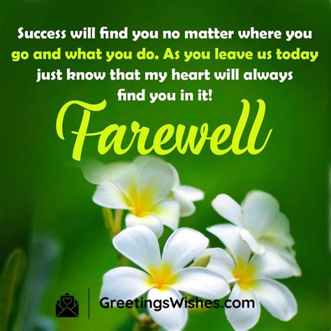 The Perfect Send-Off: 60+ Heartfelt Ways to Say Farewell and Best Wishes