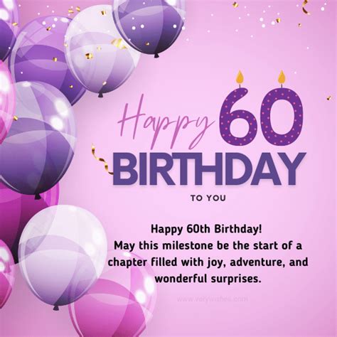 The Best Happy 60th Birthday Wishes: Celebrating Six Decades of Life, Love, and Laughter