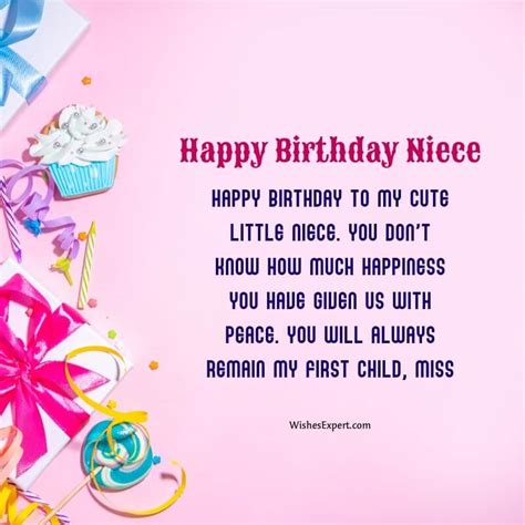 The Perfect Happy Birthday Wishes for Your Niece: 70+ Messages to Make Her Day Sparkle
