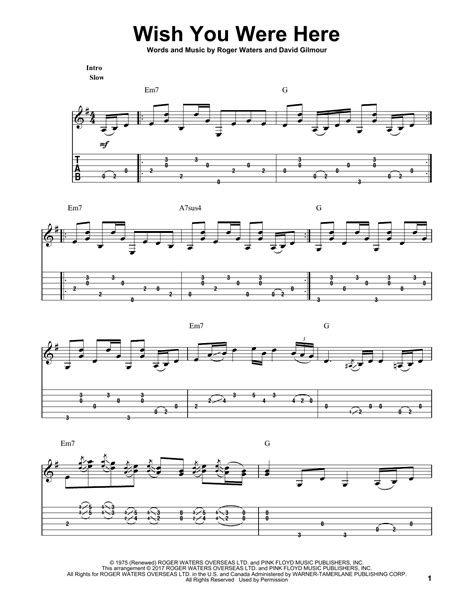 Wish You Were Here (with These Pink Floyd Chords): A Guide to Mastering the Song