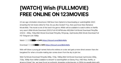 The Ultimate Guide to Movie-Themed Wishes: 50+ Messages Inspired by the Spirit of 123movies