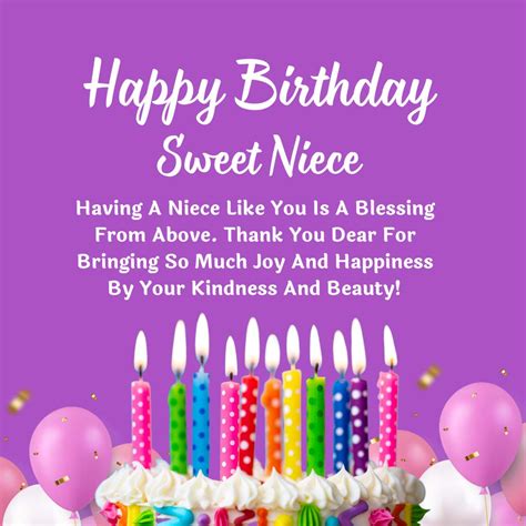 Wish Birthday For Niece