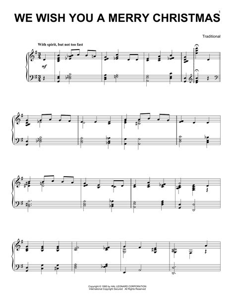 Play Your Heart Out: A Complete Guide to "We Wish You a Merry Christmas" Piano Notes