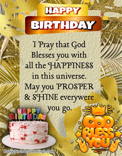 Birthday Prayers for a Blessed Year Ahead