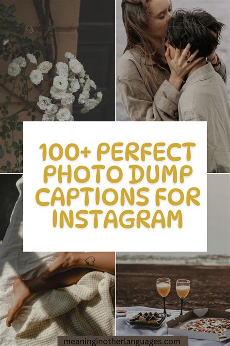 Captions for That Perfect Photo-Dump