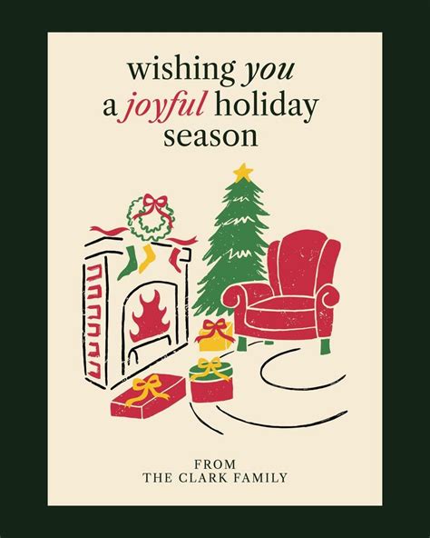 Cheerful & Classic Holiday Greetings