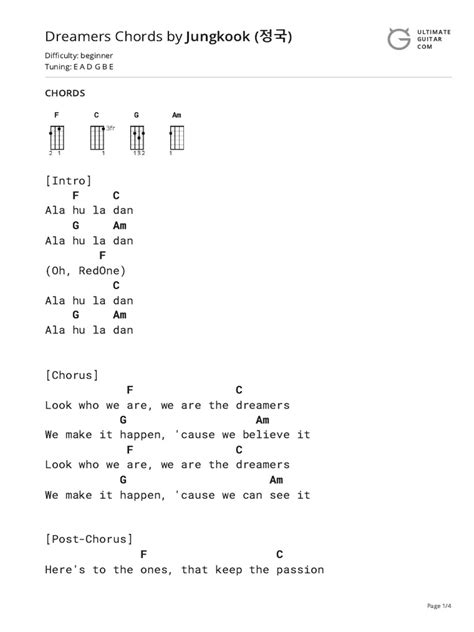 Chords for a Dreamer's Heart