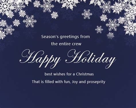 Elegant & Professional Greetings for a Polished Holiday Message