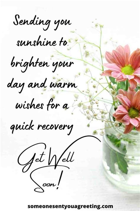 Encouraging & "Get Well Soon" Wishes