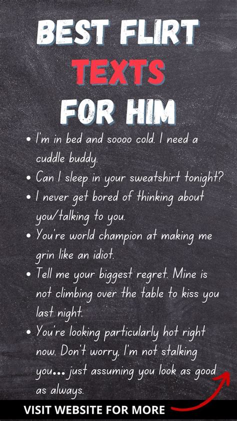 Flirty Lines to Send Your Crush
