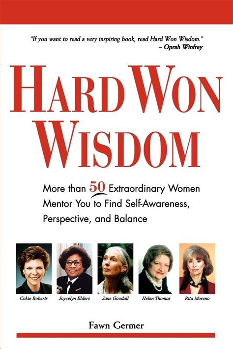For Celebrating Hard-Won Wisdom