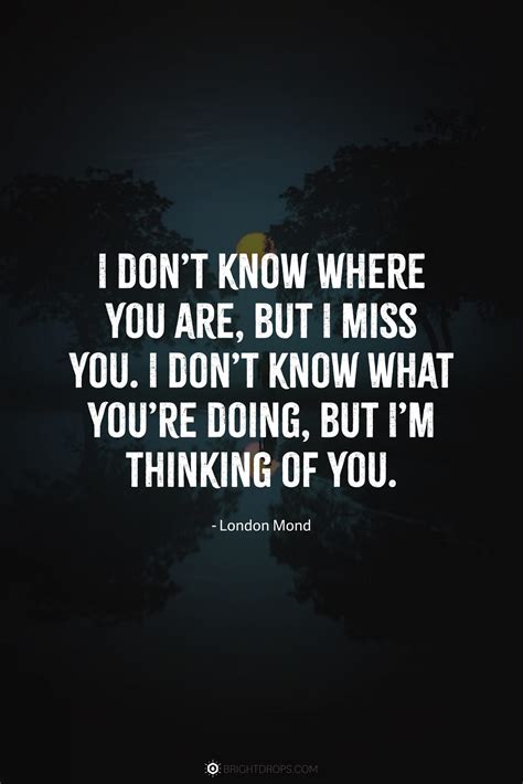 For Simply Saying "I'm Thinking of You"