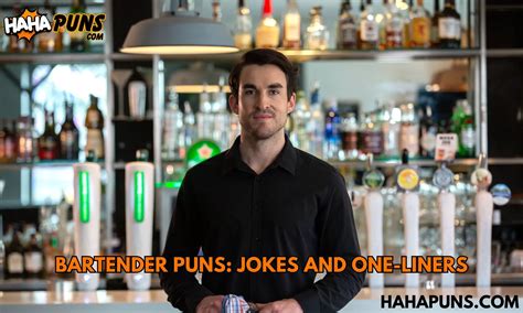 For the Newbie Bartender: Cocktail-Themed Puns & Jokes