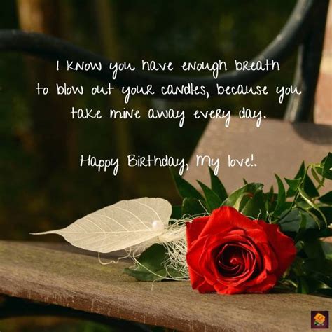 For Your Love (*Mi Amor*): Romantic Birthday Messages