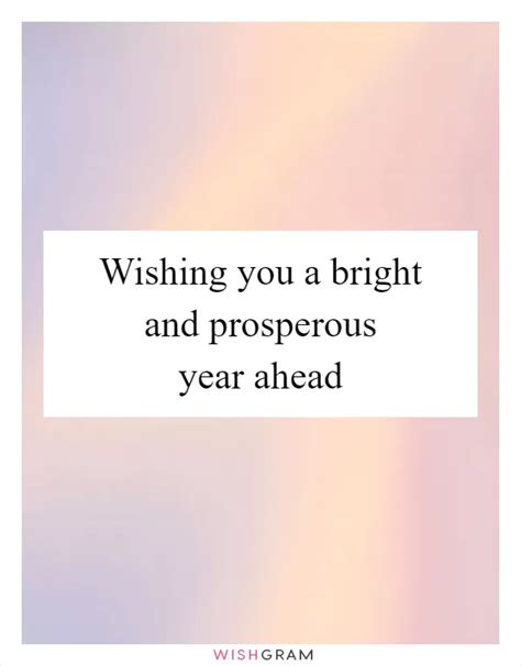 Forward-Thinking & Ambitious: Wishes for a Prosperous Year Ahead