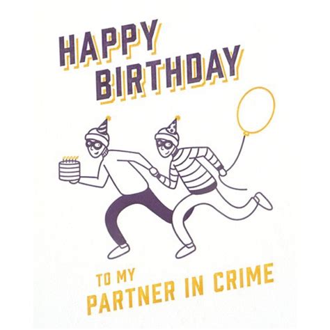 Funny & Playful Wishes for Your Partner in Crime