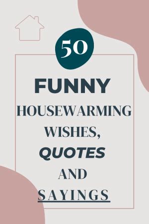 Funny & Realistic Housewarming Messages