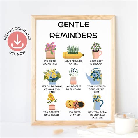 Gentle Reminders for Growth & Healing