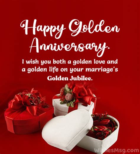 Golden Wishes for a Golden Anniversary