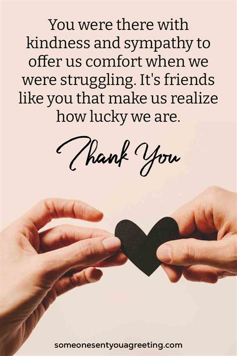Gratitude in Tough Times: Thanking Others for Their Comfort & Support