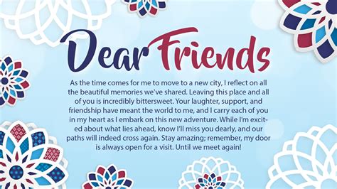 Happy Trails: Heartfelt Farewells for a Departing Neighbor