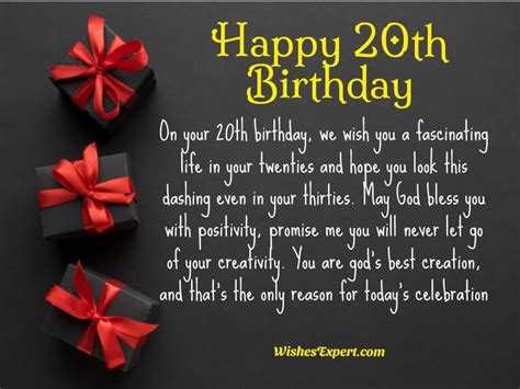Heartfelt Messages for the New 20-Year-Old