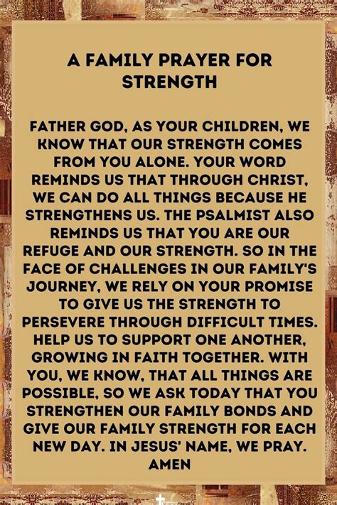 Heartfelt Prayers & Blessings for Family
