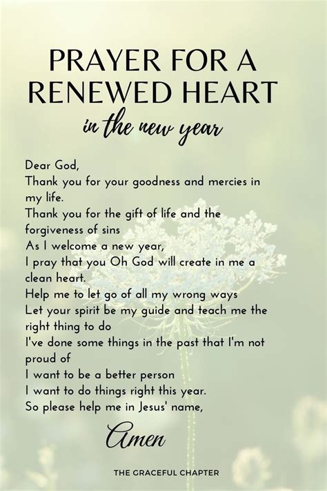 Heartfelt Prayers for the Year Ahead