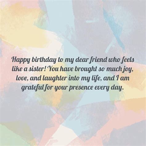 Heartfelt Wishes for Close Friends & Siblings
