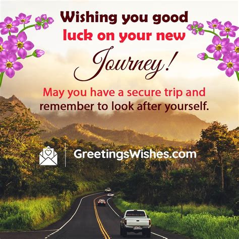 Heartfelt Wishes for Your Journey Ahead