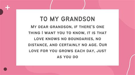 Heartfelt Wishes Straight from a Grandparent's Heart