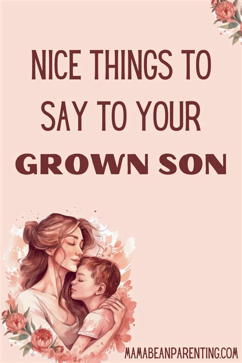 Meaningful Messages for Your Grown-Up Son