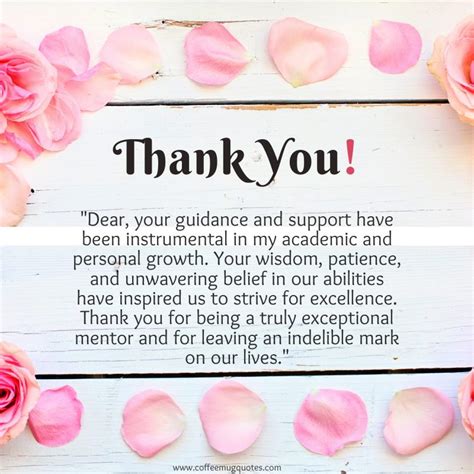 Messages of Gratitude and Guidance