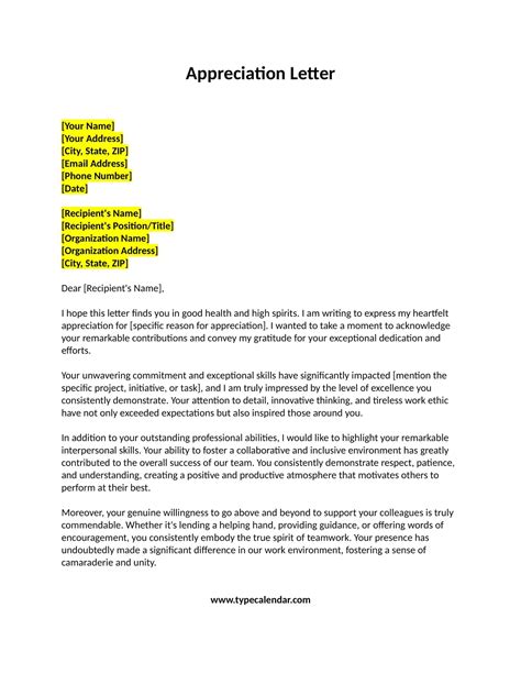 Professional & Appreciative Notes for Business Partners