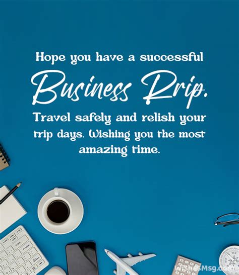 Professional & Polished: Wishes for a Successful Business Trip