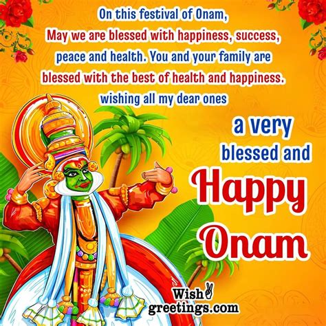 Professional & Warm Onam Greetings for Colleagues and Clients