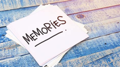 "Remembering the Good Times": Wishes that Celebrate Shared Memories