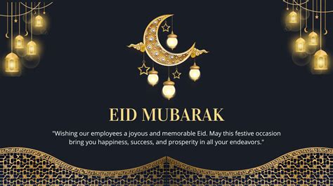 Respectful & Professional Eid Greetings for Colleagues and Clients