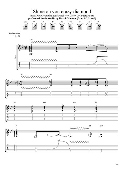 Shine On, You Crazy Diamond: Tackling Gilmour's Lyrical Solo