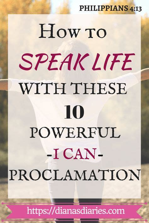 Short & Powerful Proclamations