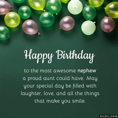 Short & Sweet Birthday Texts for Your Nephew