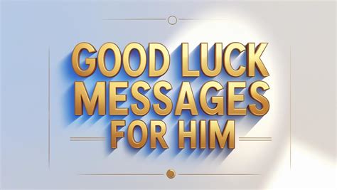 Short & Sweet Good Luck Texts for a Quick Boost