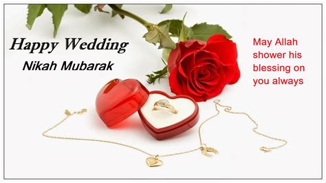Short & Sweet "Nikah Mubarak" Messages