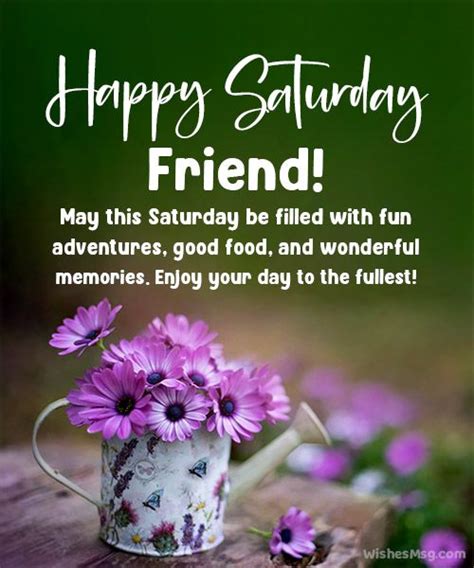 Short & Sweet Saturday Greetings for Your Feed & Friends