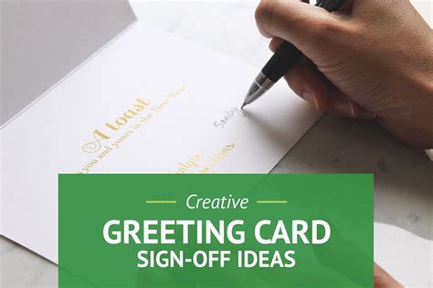 Short & Sweet Sign-Offs for a Group Card
