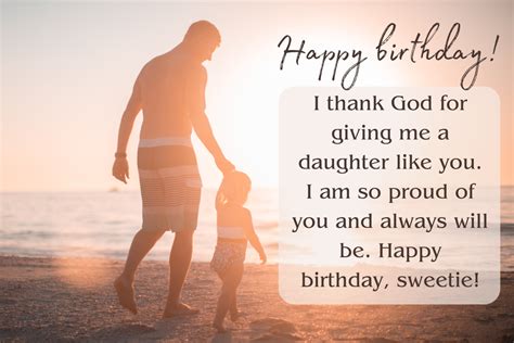 Special Wishes from a Daughter to Her Dad